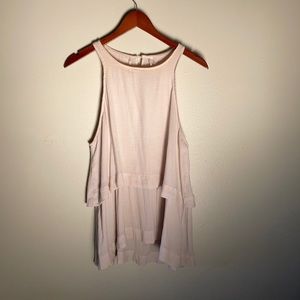 Blush colored blouse